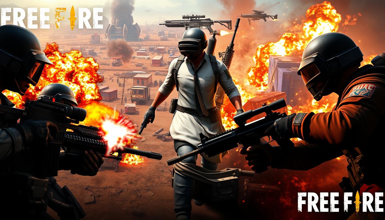 Free Fire vs PUBG